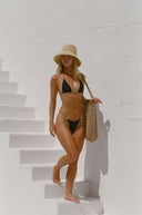Lulu Reversable Zebra Print Bikini Bottom